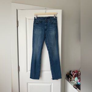 AG Adriano Goldschmied Mari Straight Leg Blue Jeans
